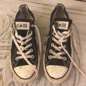 Black and White Converse